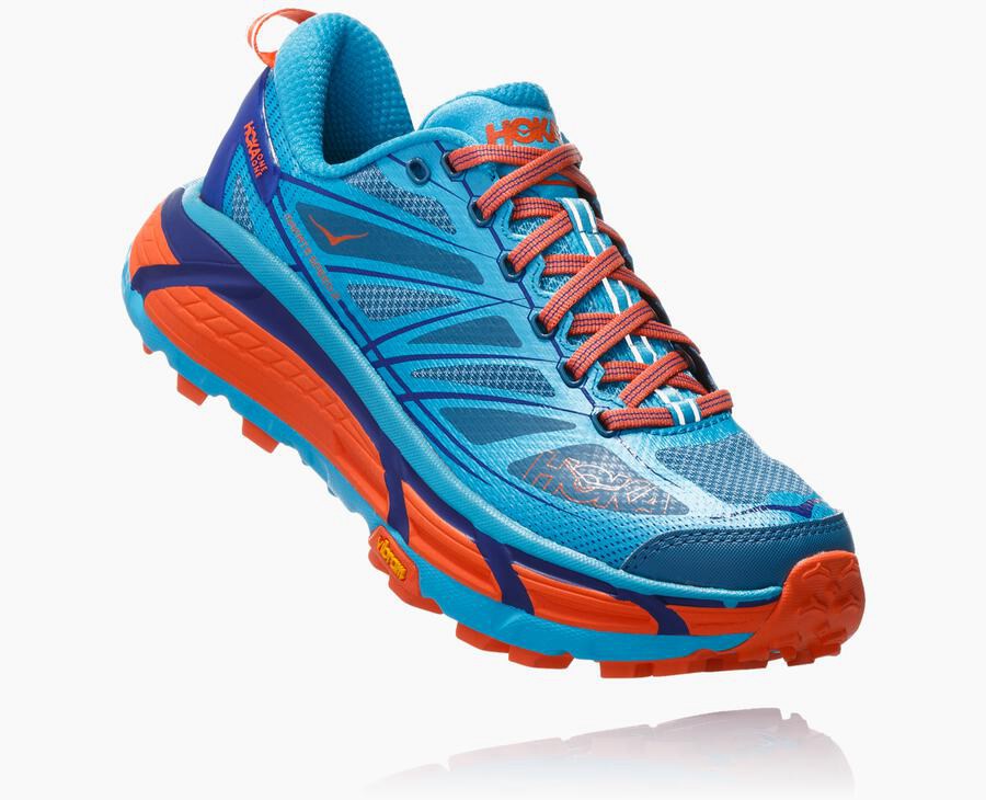 Hoka One One Spor Ayakkabı Kadın Mavi - Mafate Speed 2 - KG8126397